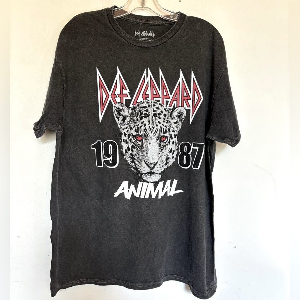 Def Leppard Animal 1987 T Shirt